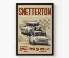 Limited Edition Swiftune Series Snetterton Poster