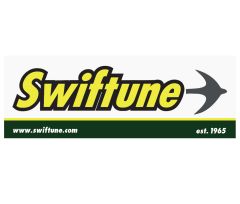 Swiftune Logo & Website Sticker (sticky face)